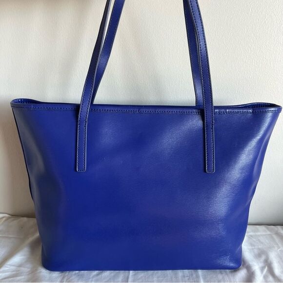 TED BAKER Purple XL Laptop Jjesica Shoulder Bag Icon Tote Bow - Picture 2 of 10